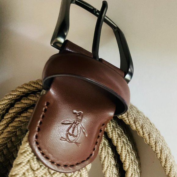 PENGUIN Men's Braided Stretch Belt NWT Size L - Picture 5 of 5